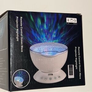 Remote Control Ocean Wave Projector Nightlight